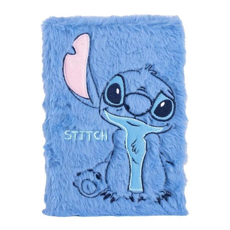 Produktbild: Notizbuch Disney Stitch (Pl&uuml;sch)