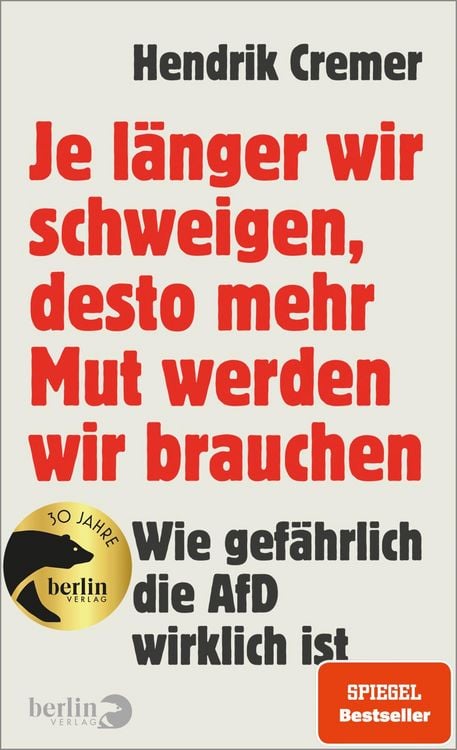 Produktbild: Je l&auml;nger wir schweigen, desto mehr Mut werden wir brauchen
