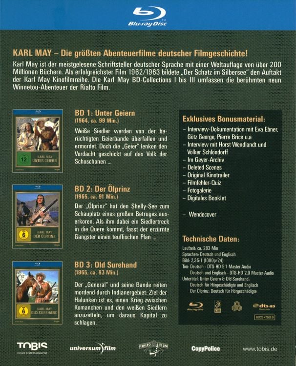 Produktbild: Karl May - Collection No. 2 [3 BRs]