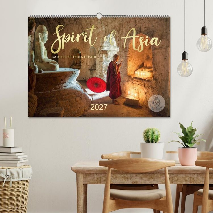 Produktbild: Spirit of Asia - Im Reich der guten Geister (Wandkalender 2027 DIN A2 quer), CALVENDO Monatskalender