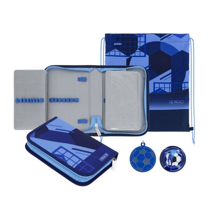 Produktbild: Herlitz Schulranzen UltraLight Plus, 16 Liter, 750 g, Blue Goal