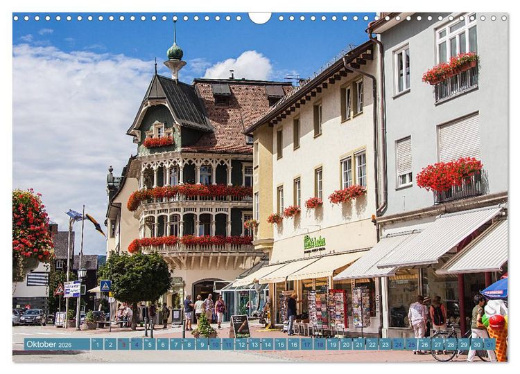 Produktbild: St. Blasien - Dom- und Kurstadt (Wandkalender 2026 DIN A3 quer), CALVENDO Monatskalender