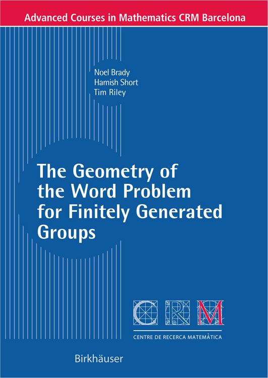 Produktbild: The Geometry of the Word Problem for Finitely Generated Groups