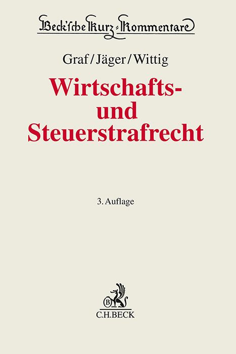 Produktbild: Wirtschafts- und Steuerstrafrecht