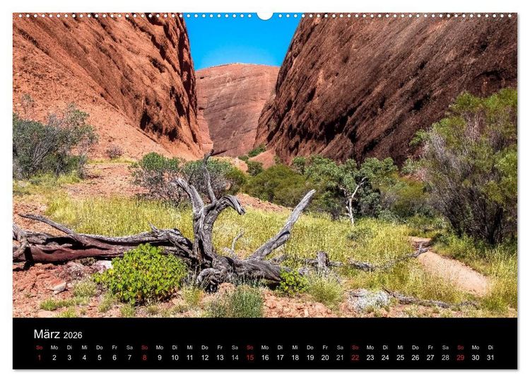 Produktbild: Australien 2026 Natur und Kultur (Wandkalender 2026 DIN A2 quer), CALVENDO Monatskalender