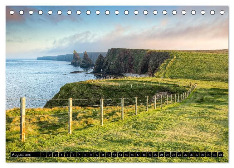Produktbild: Wundersch&ouml;nes Schottland (Tischkalender 2026 DIN A5 quer), CALVENDO Monatskalender