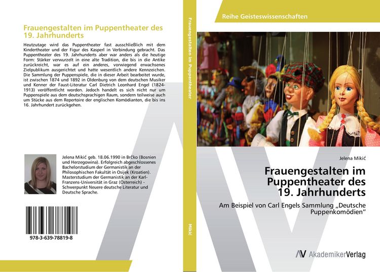 Produktbild: Frauengestalten im Puppentheater des 19. Jahrhunderts