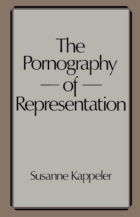 Produktbild: The Pornography of Representation