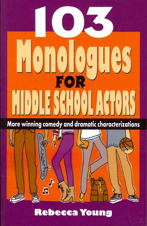 Produktbild: 103 Monologues for Middle School Actors