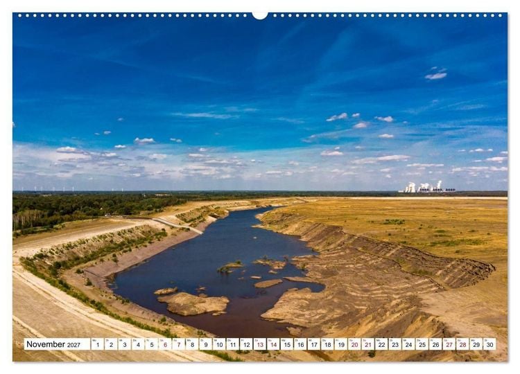 Produktbild: Ostbrandenburg von oben (Wandkalender 2027 DIN A2 quer), CALVENDO Monatskalender