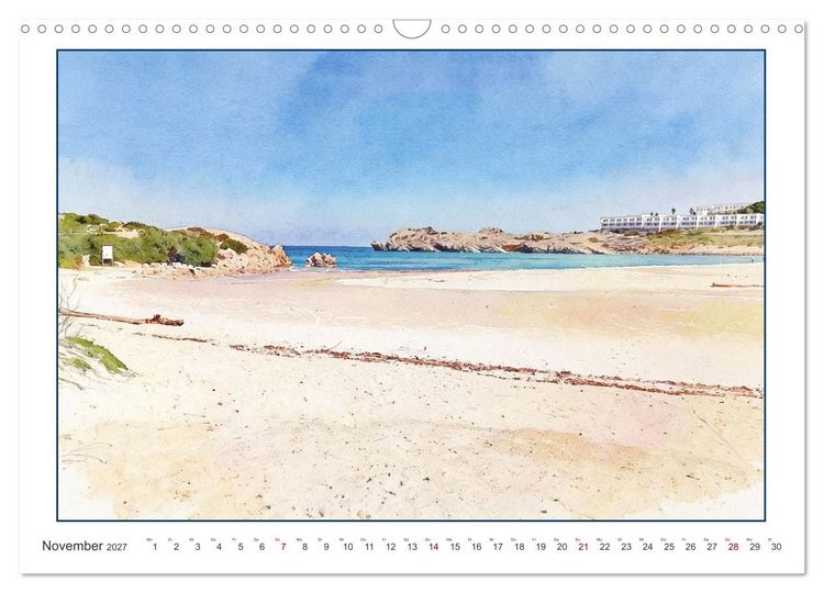 Produktbild: Beschauliches Menorca (Wandkalender 2027 DIN A3 quer), CALVENDO Monatskalender