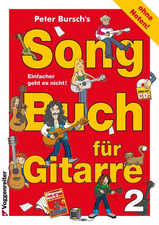 Produktbild: Peter Bursch's Songbuch f&uuml;r Gitarre Bd. 2