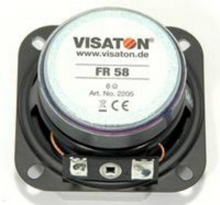 Produktbild: Visaton FR 58 - 8 Ohm 2.3 Zoll 5.8cm Breitb&auml;nder 10W 8Ω