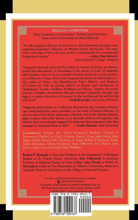 Produktbild: Augustine and Literature