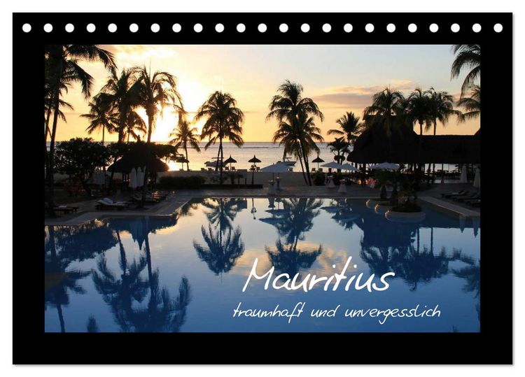 Produktbild: Mauritius - traumhaft und unvergesslich (Tischkalender 2026 DIN A5 quer), CALVENDO Monatskalender