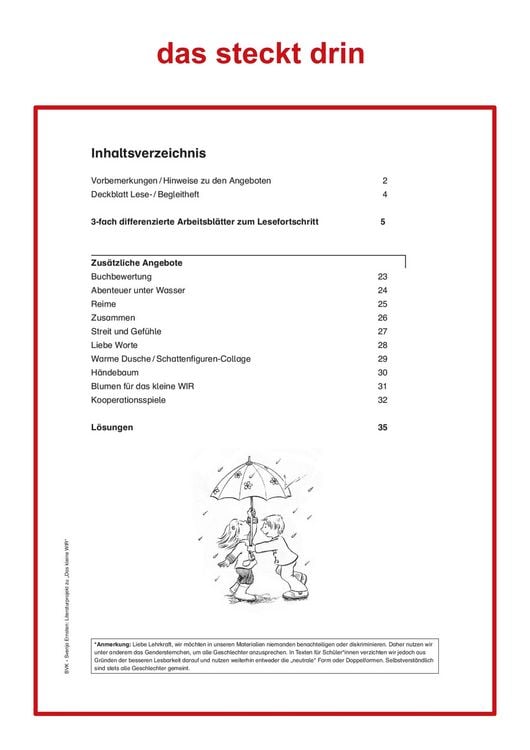 Produktbild: Literaturprojekt zu Das kleine WIR