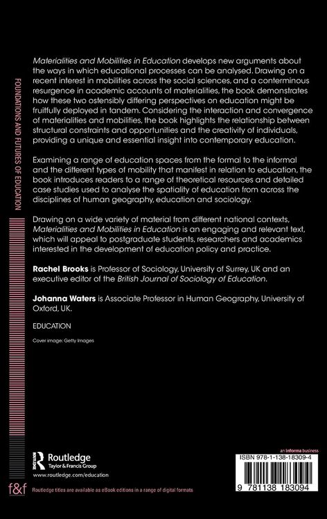 Produktbild: Materialities and Mobilities in Education