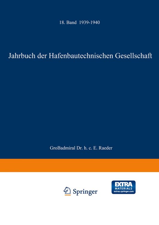 Produktbild: Jahrbuch der Hafenbautechnischen Gesellschaft