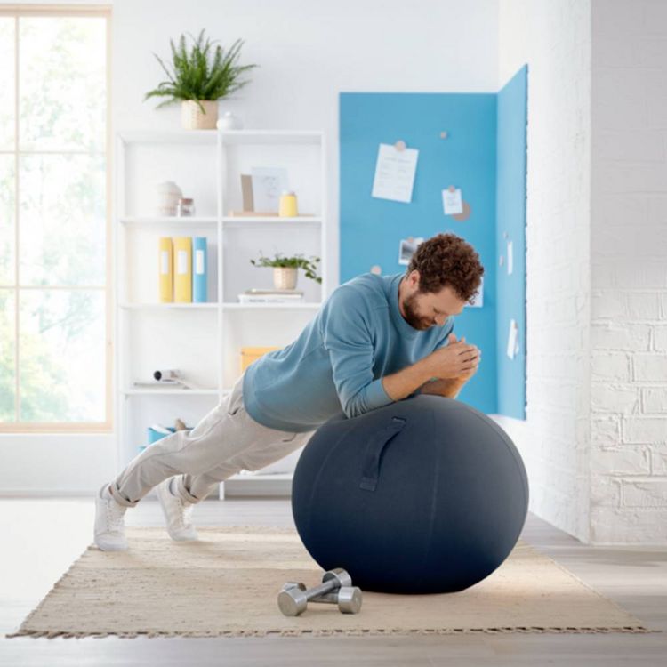 Produktbild: LEITZ&reg; Sitzball Ergo Cosy Active, samtgrau