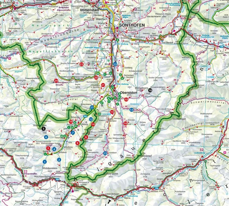 Produktbild: ROTHER Wanderbuch Erlebniswandern mit Kindern Oberstdorf - Kleinwalsertal