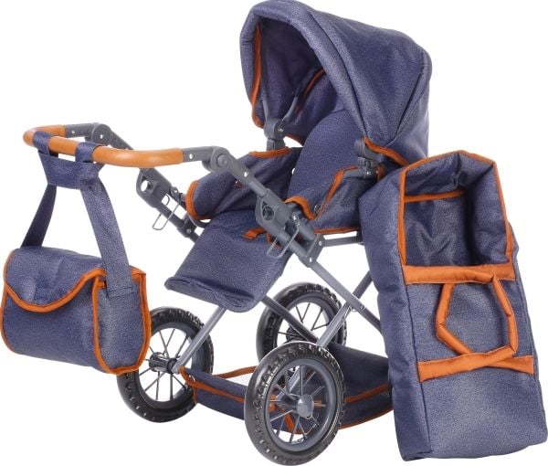 Produktbild: Knorrtoys 63130 - Puppenwagen Ruby - dark blue