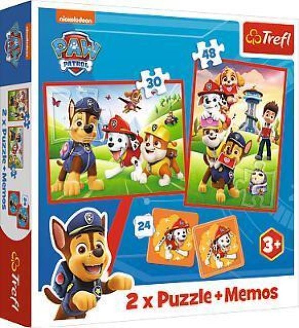 Bild vom Artikel 2 in 1 Puzzles + Memo PAW Patrol vom Autor 