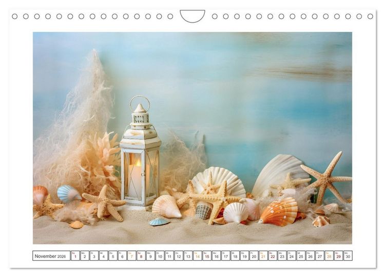 Produktbild: Meerestr&auml;ume (Wandkalender 2026 DIN A4 quer), CALVENDO Monatskalender