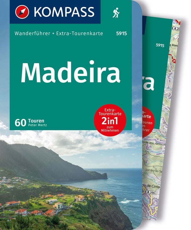 Bild vom Artikel KOMPASS Wanderführer Madeira, 60 Touren mit Extra-Tourenkarte vom Autor 
