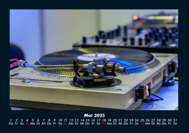 Produktbild: Musik 2025 Fotokalender DIN A4