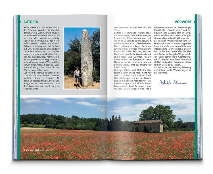 Produktbild: KOMPASS Wanderf&uuml;hrer Provence, 55 Touren