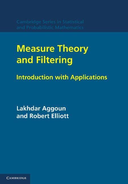 Produktbild: Measure Theory and Filtering