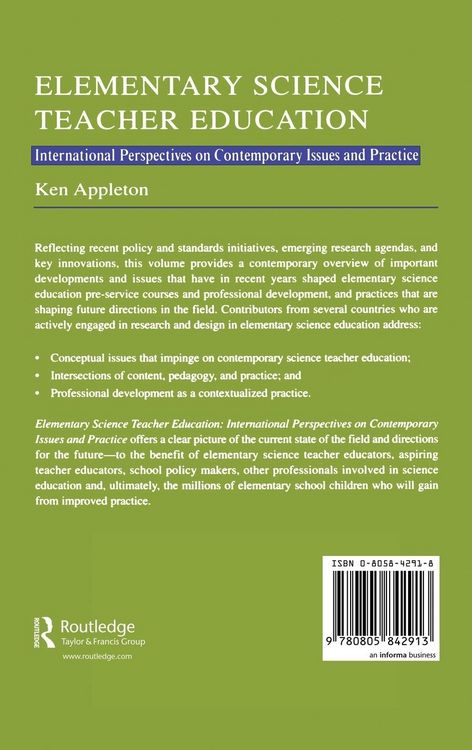 Produktbild: Elementary Science Teacher Education