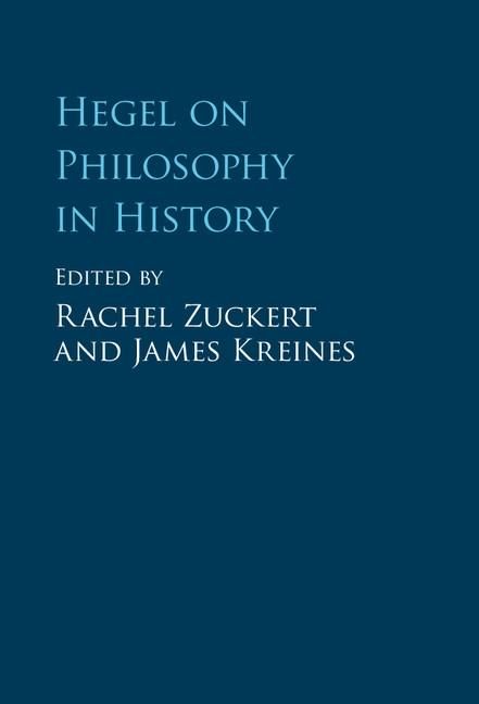 Produktbild: Hegel on Philosophy in History