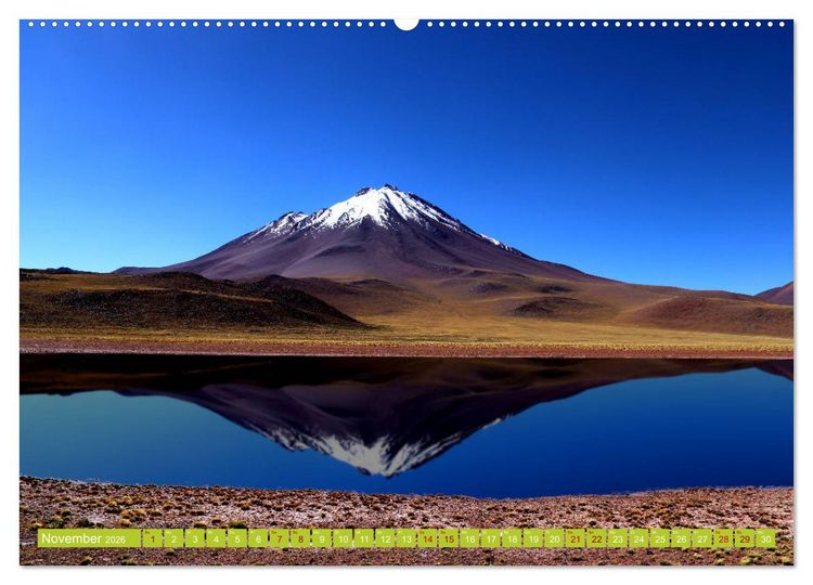 Produktbild: ATACAMA Wunder der Natur (hochwertiger Premium Wandkalender 2026 DIN A2 quer), Kunstdruck in Hochglanz