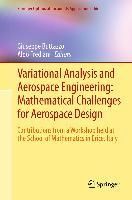 Produktbild: Variational Analysis and Aerospace Engineering: Mathematical Challenges for Aerospace Design