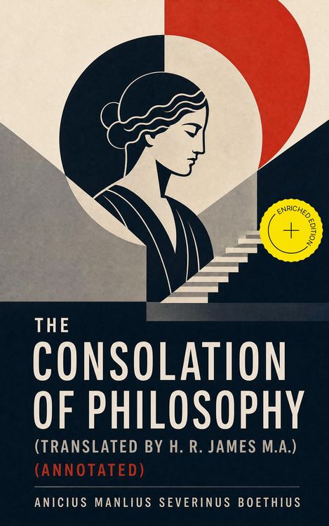 Produktbild: The Consolation of Philosophy (translated by H. R. James M.A.) (Annotated)
