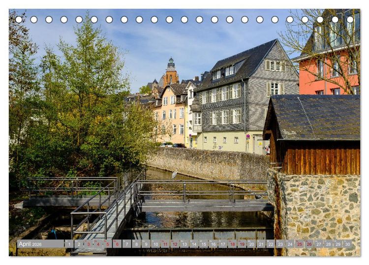 Produktbild: Ein Blick auf Wetzlar (Tischkalender 2026 DIN A5 quer), CALVENDO Monatskalender