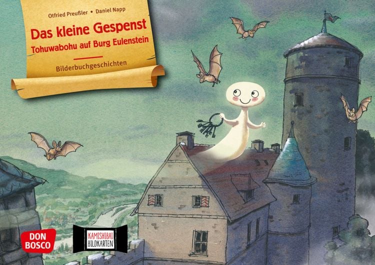 Produktbild: Das kleine Gespenst. Tohuwabohu auf Burg Eulenstein. Kamishibai Bildkartenset