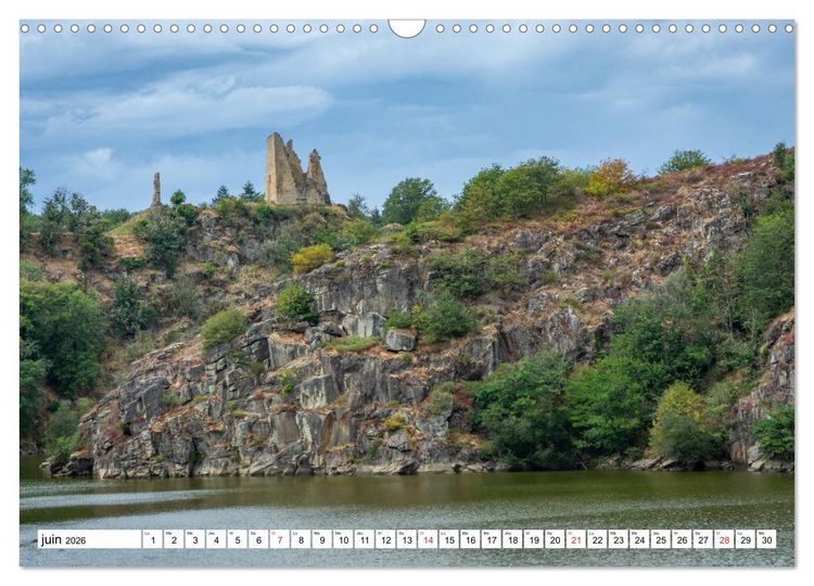 Produktbild: Entre Creuse et Berry la vall&eacute;e des peintres (Calendrier mural 2026 DIN A3 vertical), CALVENDO calendrier mensuel