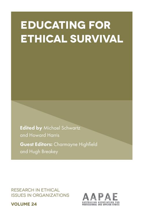Produktbild: Educating For Ethical Survival