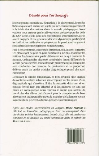 Produktbild: D&eacute;sol&eacute; pour l'orthografe