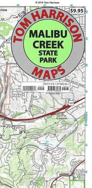 Produktbild: Malibu Creek State Park Trail Map