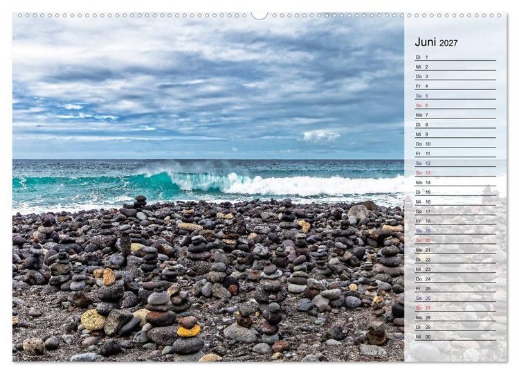 Produktbild: TENERIFFA - Zauberhafte Vulkaninsel (Wandkalender 2027 DIN A2 quer), CALVENDO Monatskalender
