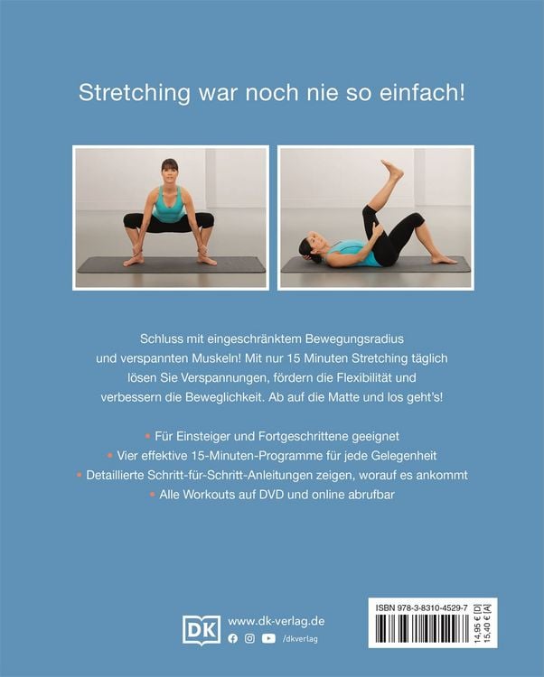 Produktbild: 15 Minuten Stretching f&uuml;r jeden Tag