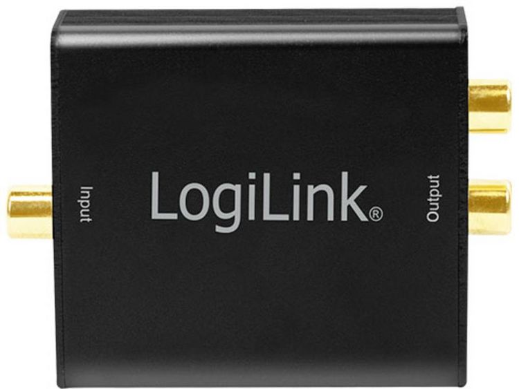 Produktbild: LogiLink CA0101 Toslink / Cinch / Klinke Audio Adapter [1x Toslink-Buchse (ODT), Cinch-Buchse - 1x Cinch-Buchse, Cinch-Buchse, Klinkenbuchse 3.5 mm]