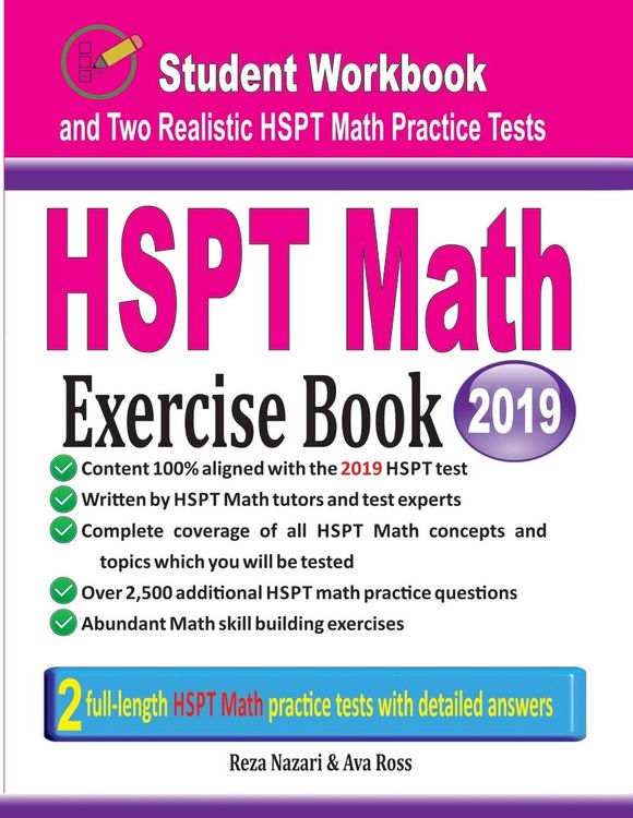 Produktbild: HSPT Math Exercise Book