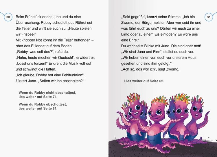 Produktbild: 1000 Gefahren junior - Abenteuer auf Planet Pax (Erstlesebuch mit 'Entscheide selbst'-Prinzip für Kinder ab 7 Jahren)