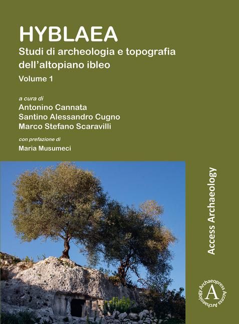 Produktbild: Hyblaea: Studi di archeologia e topografia dell'altopiano ibleo