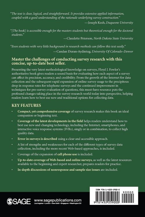 Produktbild: Survey Research Methods