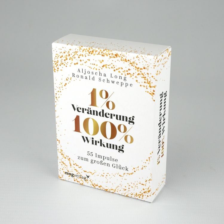Produktbild: 1 % Ver&auml;nderung, 100 % Wirkung